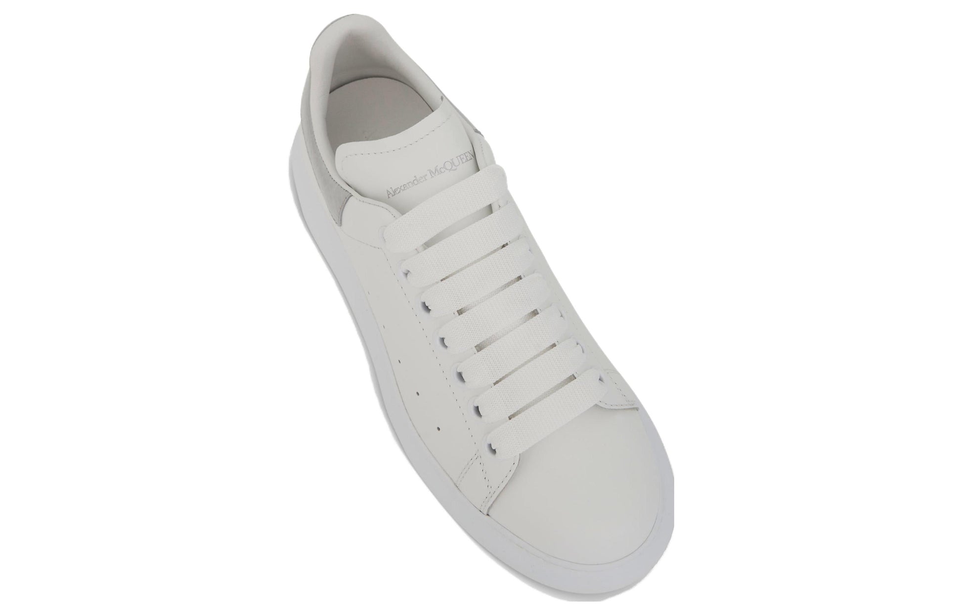 (WMNS) Alexander McQueen Oversized Sneaker 'Silver' 553770WIB9V9637