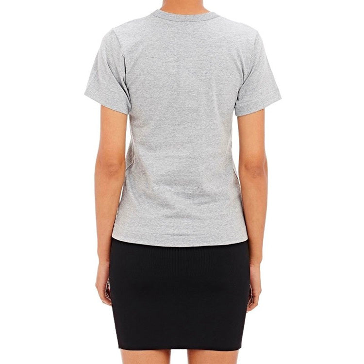 (WMNS) COMME des GARCONS PLAY Gold Heart Tee 'Grey' AZ-T215-051-3