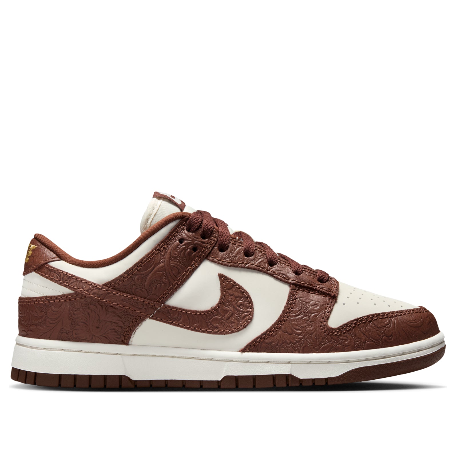 (WMNS) Nike Dunk Low 'Embossed Baroque Sail Fauna Brown' IF3944-100