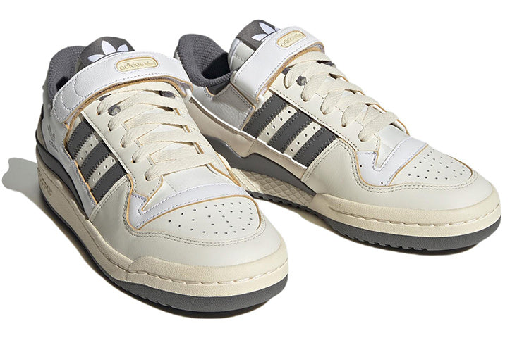(WMNS) adidas Forum Low 'Off White Silver Pebble' HQ4374