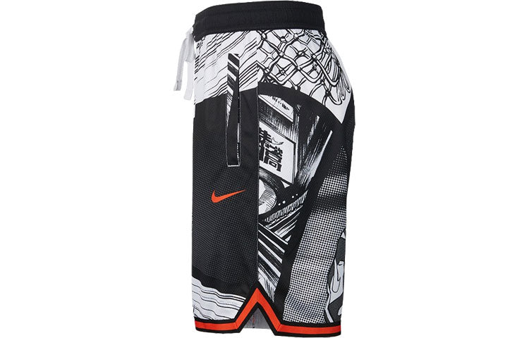 Nike Dri-Fit Cartoon Elite Basketball Shorts Men's Black CI9082-010