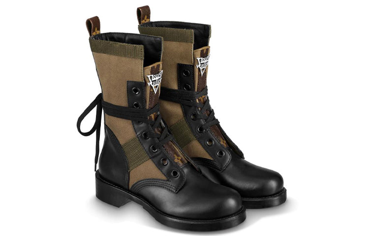 (WMNS) LOUIS VUITTON LV Metropolis Ranger 'Black Dark Green' 1A6797