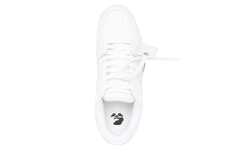 Off-White Out Of Office For Walking Sneaker 'White Green' OMIA189F22LEA0030155