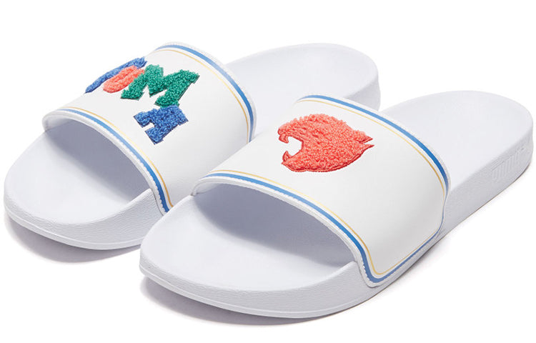 PUMA Leadcat FTR Slide 'Badges - White' 372622-02
