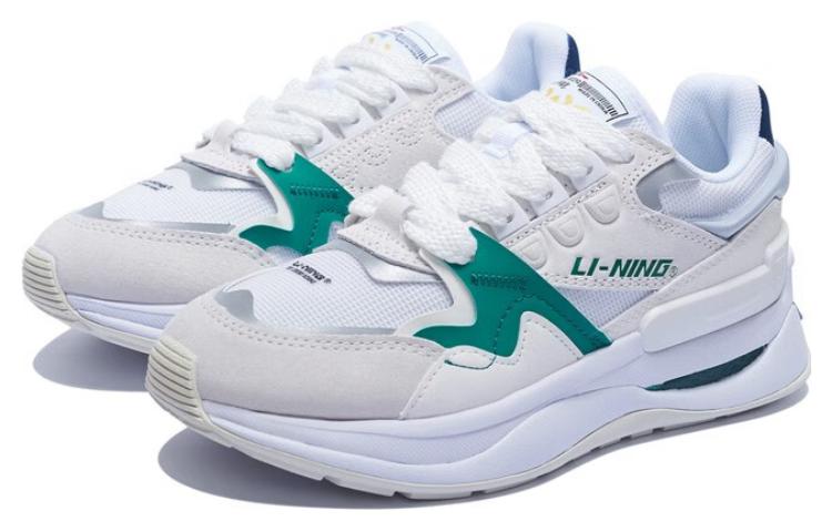 (WMNS) Li-Ning 001 Moment V2 'White Green' AGCT018-1