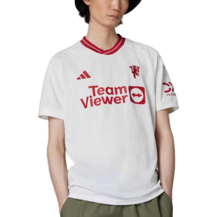 adidas Manchester United 23/24 Third Jerseys 'White Red' IP1741