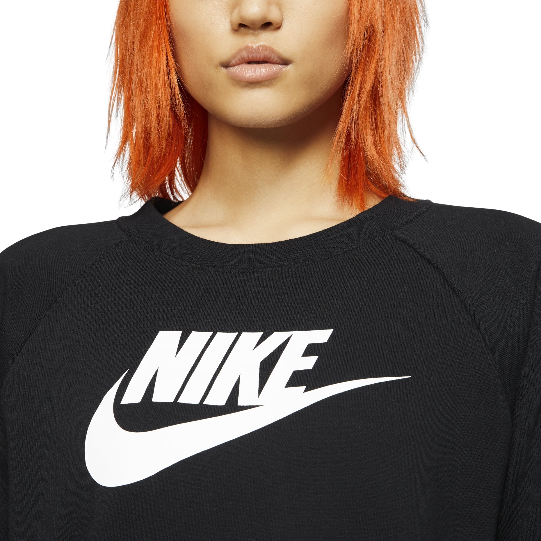 (WMNS) Nike Sportswear Knit Round Neck Black BV4113-010