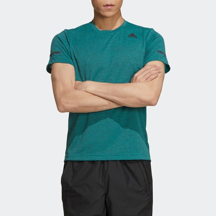 adidas CHILL TEE M Sports Short Sleeve Green GI4922