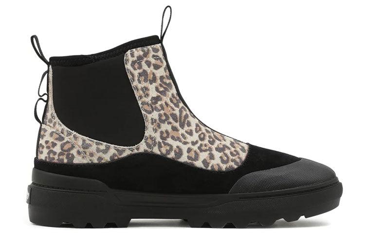 (WMNS) Vans Cheetah Colfax Boot Shoes 'Black Beige' VN0A5HFA8SC