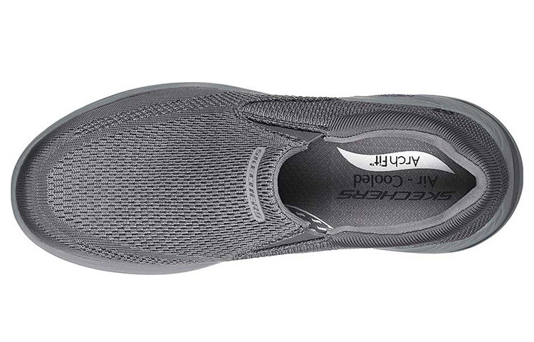 Skechers Arch Fit Motley Slip-on Shoes Grey 204495-CHAR