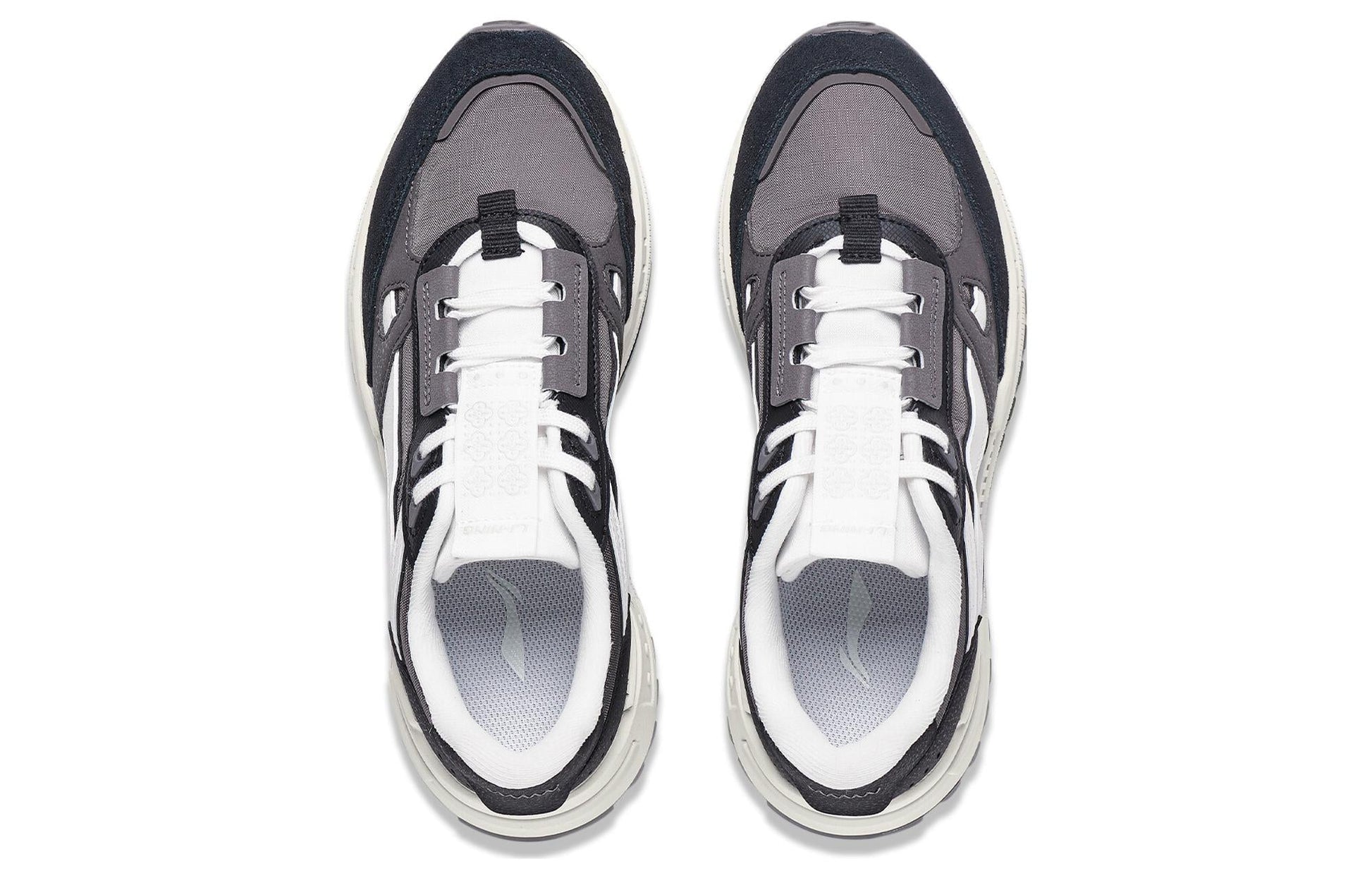 (WMNS) Li-Ning ChengFeng 2.0 Sneakers 'Grey Black White' AGCT156-7