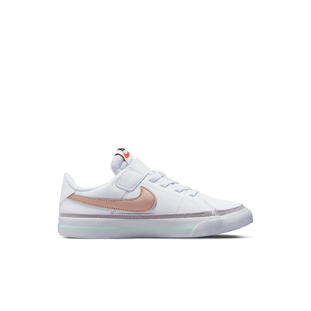 (PS) Nike Court Legacy 'White Metallic Red Bronze' DA5381-112