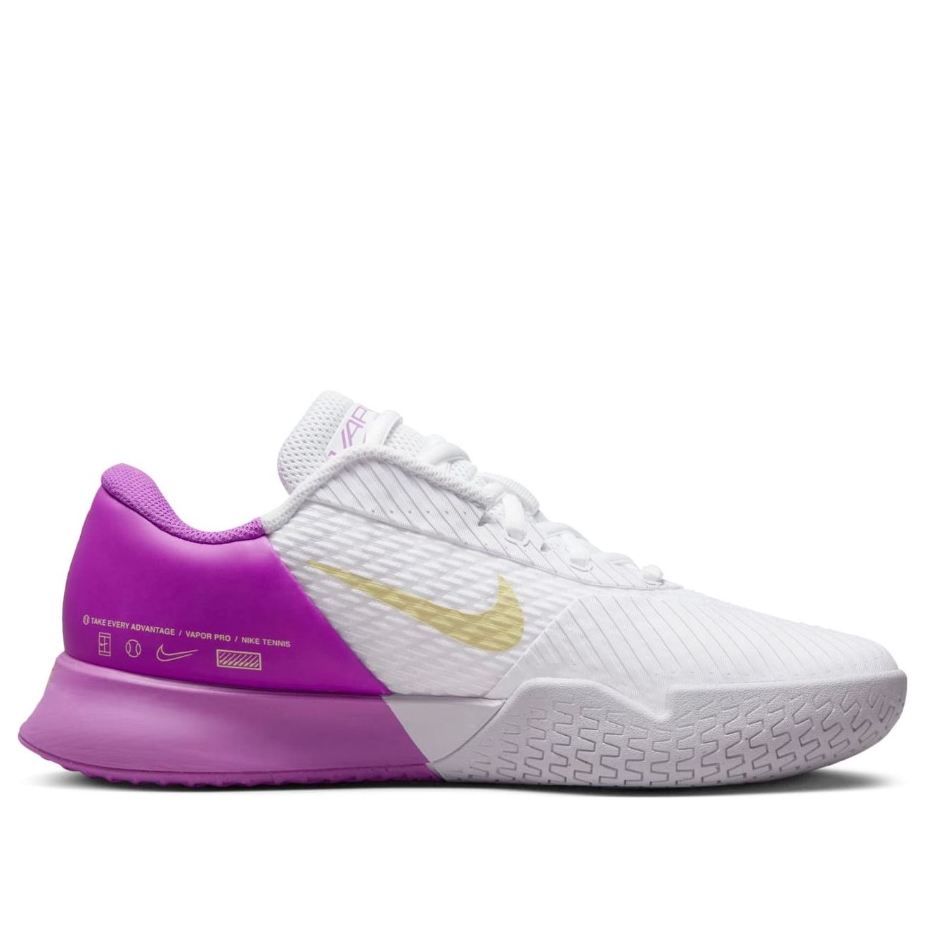 (WMNS) Nike Zoom Vapor Pro 2 HC 'White Fuchsia Dream' DR6192-100