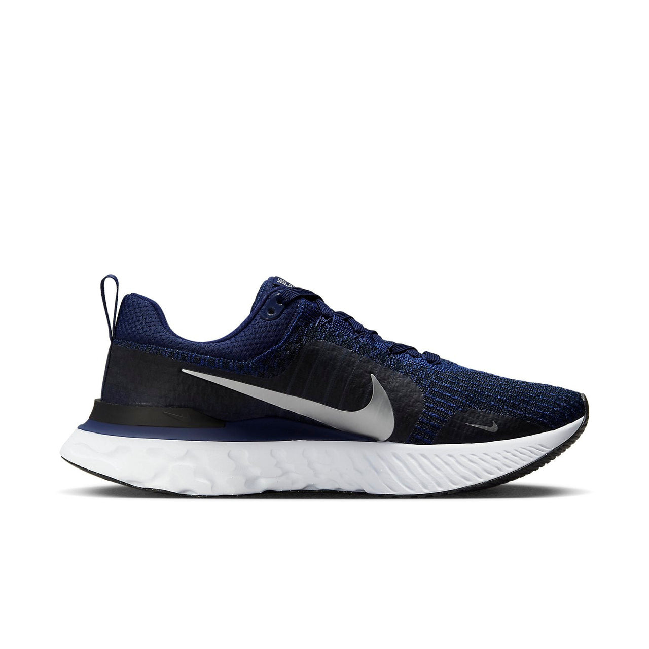 Nike React Infinity Run Flyknit 3 'College Navy Metallic Silver' DZ3014-401
