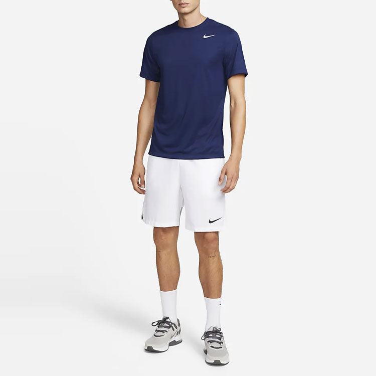 Nike Dri-fit Academy Short Sleeve Football Tops 'Blue' DX0989-492