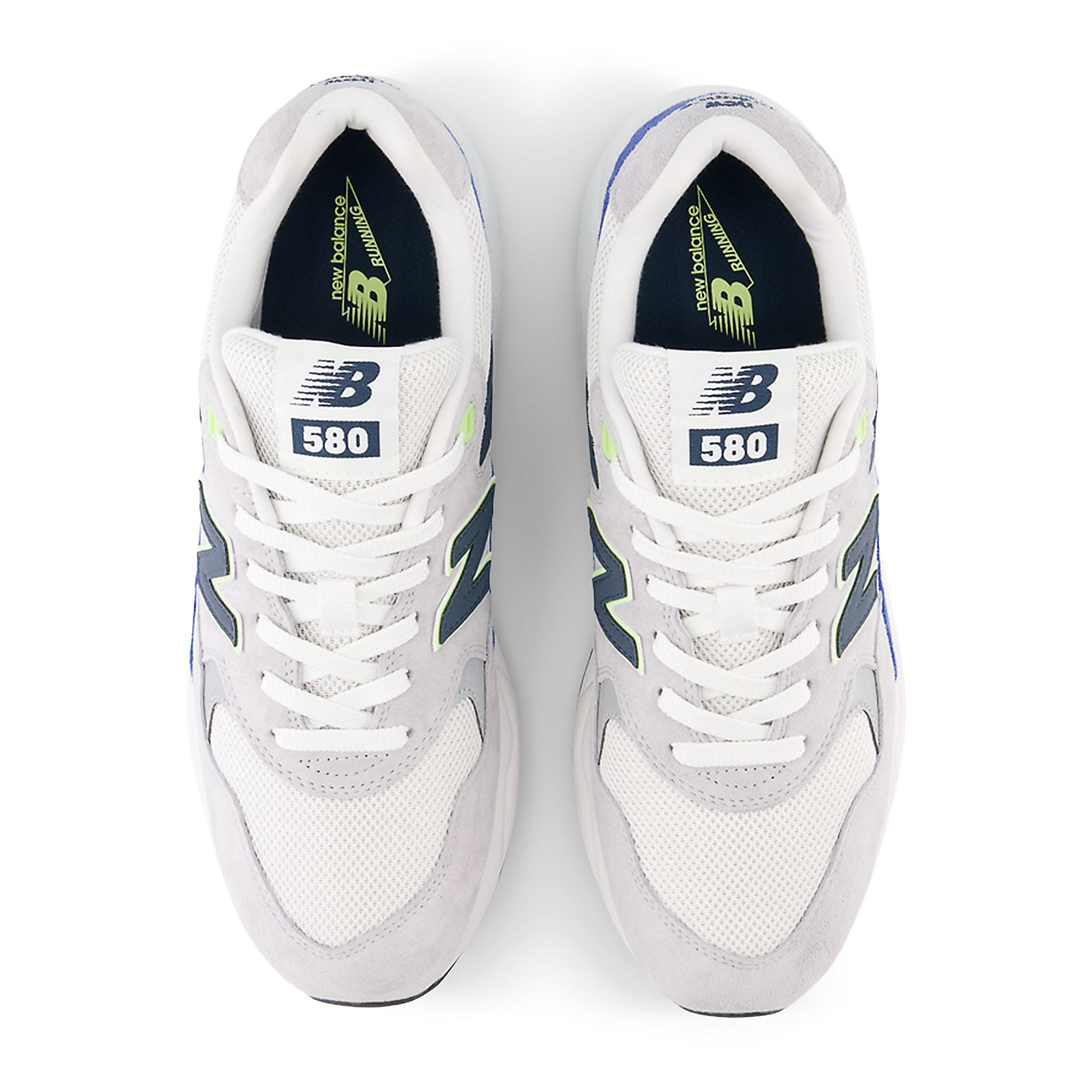 New Balance 580 'Raincloud Marine Blue Lime Green' MT580WT2