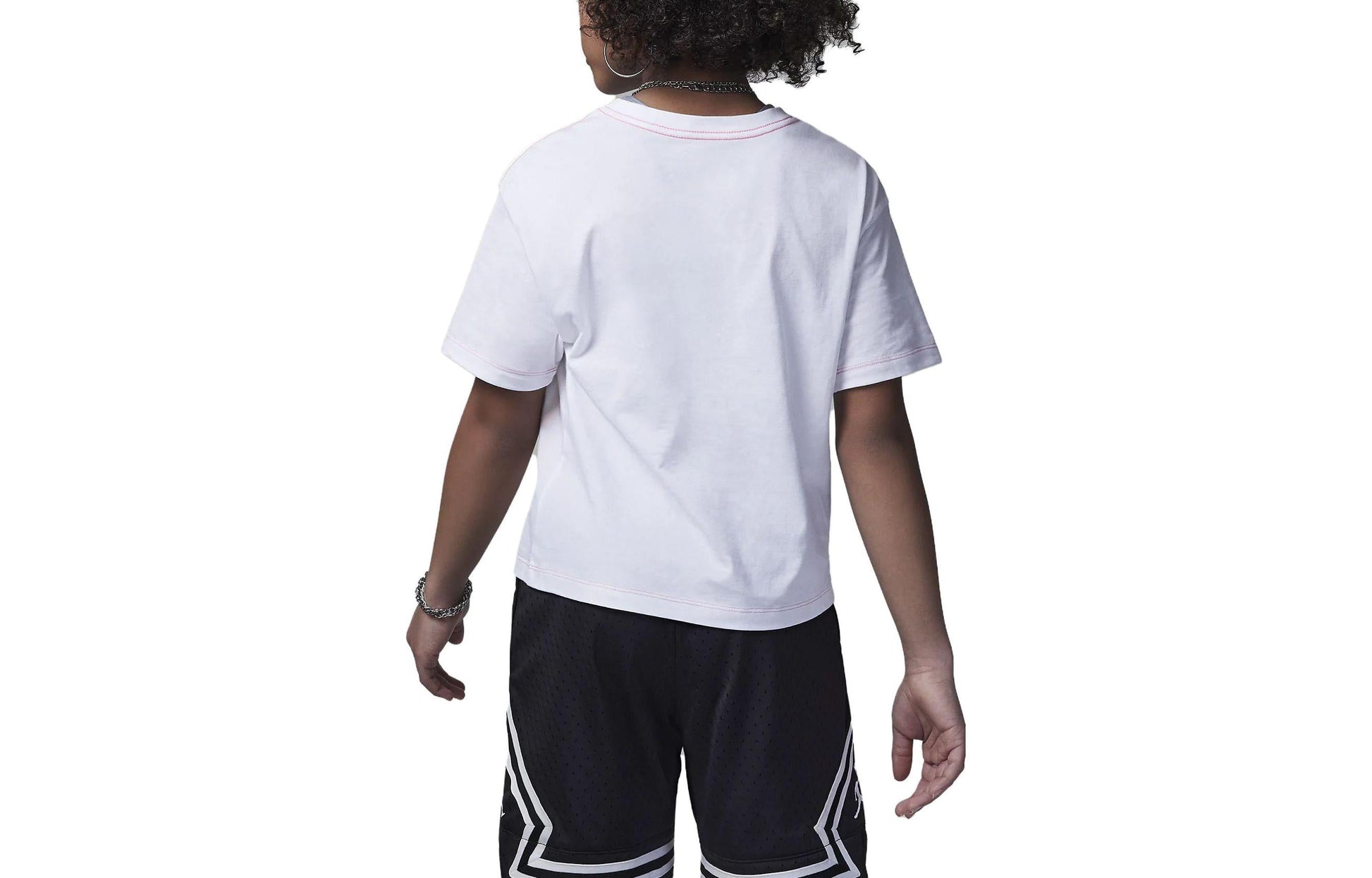 (GS) Air Jordan Focus T-Shirt 'White' 45C401-001