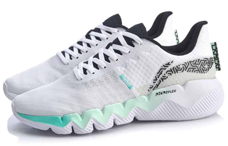 (WMNS) Li-Ning Flex 'White Blue' ARKQ006-2