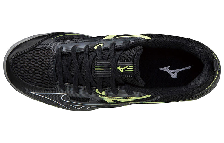Mizuno Wave Kaiserburg 7 Low Tops pingpong/Table Tennis Shoe Black Yellow 81GA222001