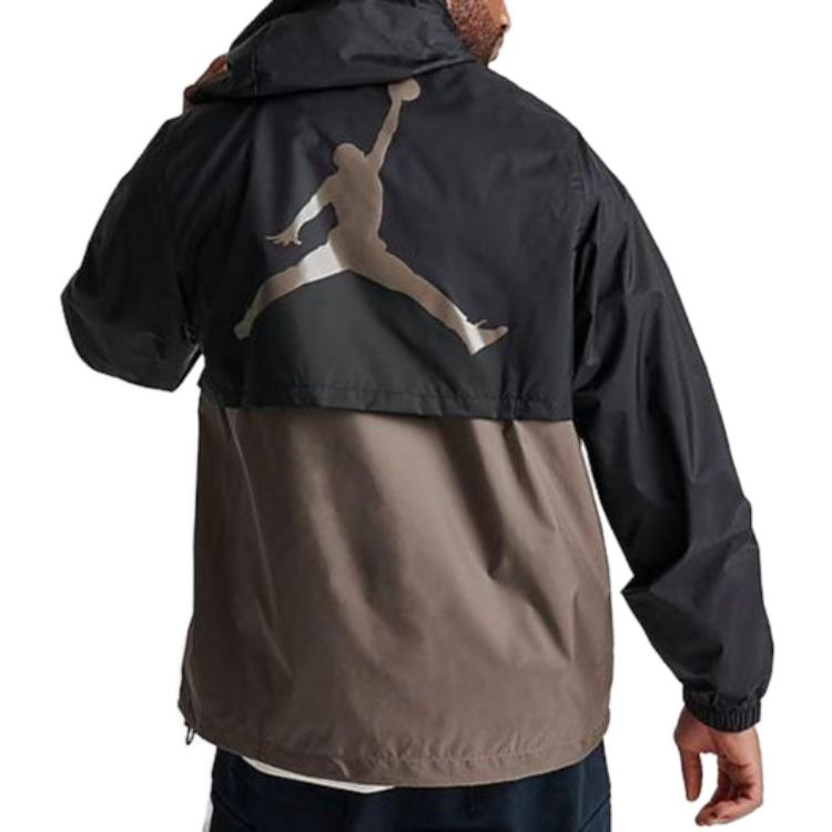 Air Jordan Essentials Woven Jacket 'Black Palomino' DV7650-010
