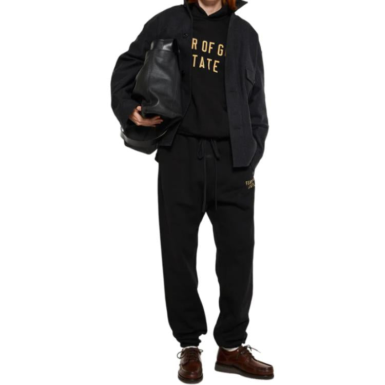 Fear of God Essentials Fleece Sweatpant 'Black' 130BT242020F