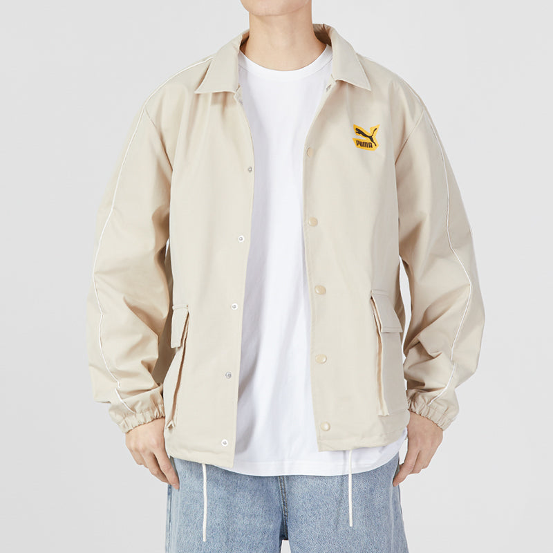 PUMA Classics Street Sport Woven Jacket 'Beige' 539969-88