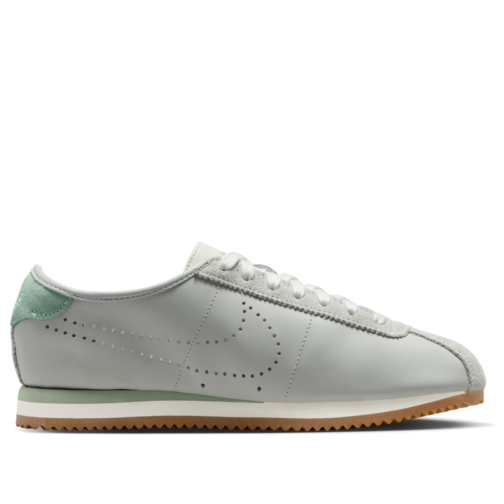 (WMNS) Nike Cortez Leather 'Light Silver Steam Gum' HQ1841-003