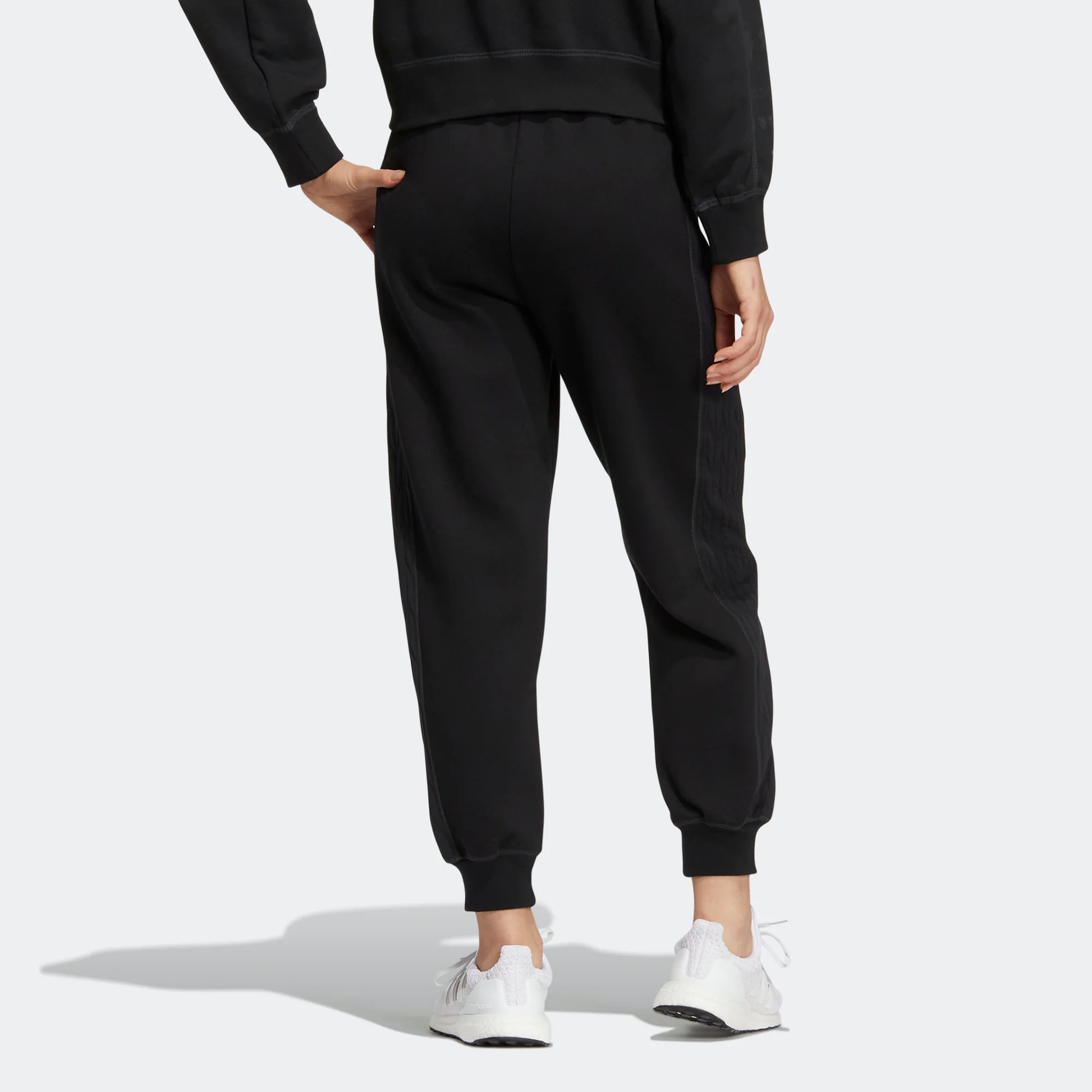 (WMNS) adidas Met Knitted Pants Asia Sizing 'Black' HM7115