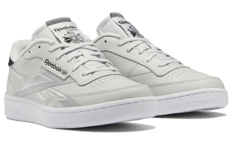 Reebok Club C 85 Casual Skateboarding Shoes Unisex Gray White GW7616