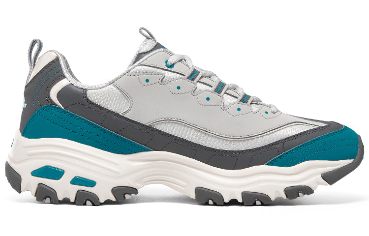 Skechers D'lites 1.0 Sneakers 'Beige Grey Blue' 894256-GRY