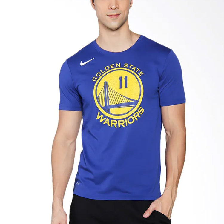 Nike Golden State Warriors DRI-FIT NBA Short Sleeve Blue 'Thomoson' 870775-498