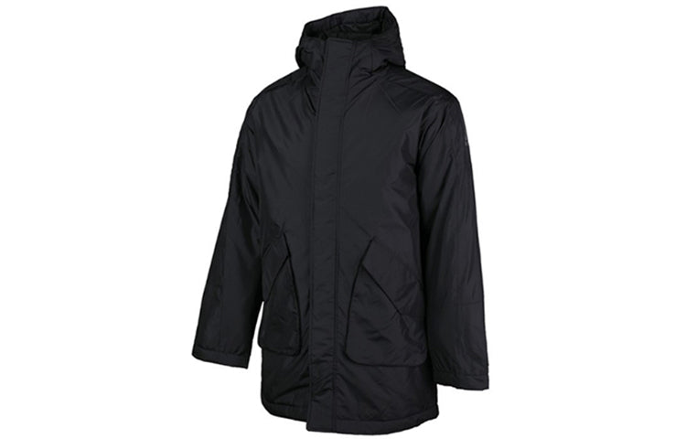 adidas Field Parka Woven Hooded Jacket Black EH3964