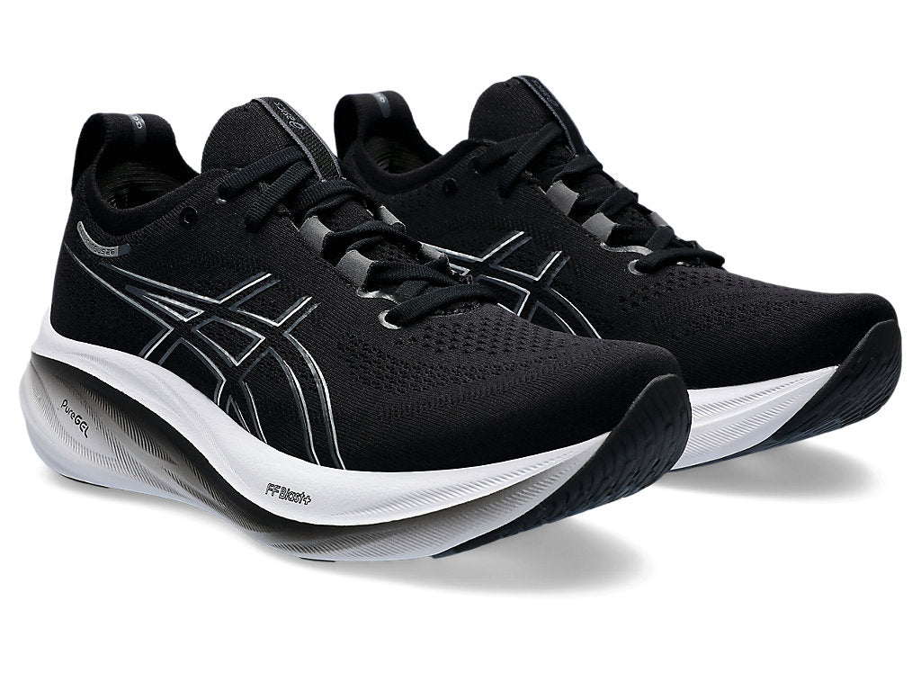 (WMNS) ASICS Gel-Nimbus 26 Wide 'Black Graphite Grey' 1012B602-001