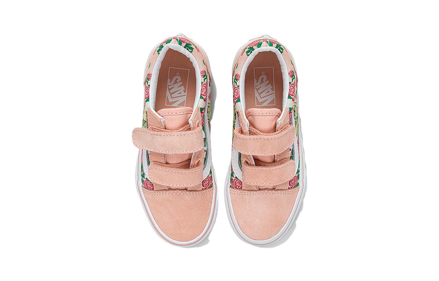 (PS) Vans Old Skool V 'Frog Frolic Tropical - Peach' VN0A38HDN4N
