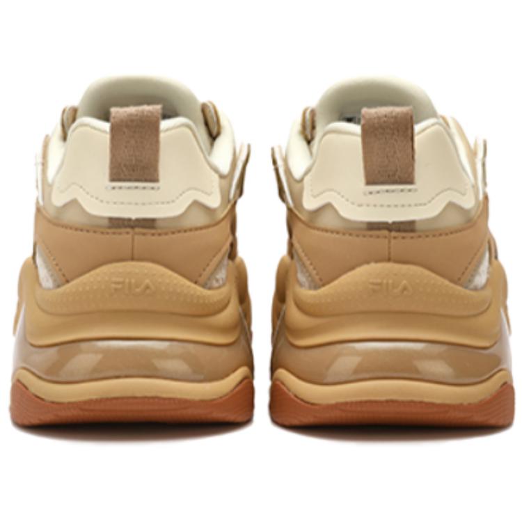 (WMNS) FILA FUSION BUBBLE Platform Sneakers 'White Tan' T12W341301FPA