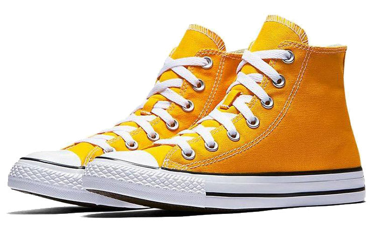 Converse Chuck Taylor All Star Hi Plimsolls In Orange 159674C
