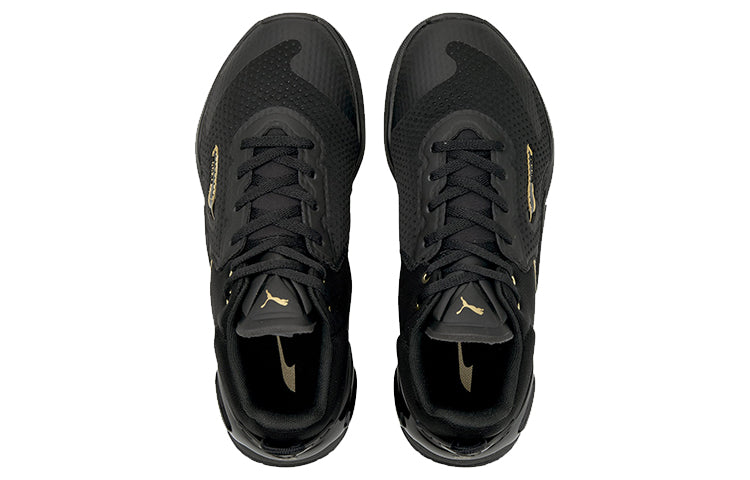 (WMNS) PUMA Fuse Moto 'Black Team Gold' 195256-01