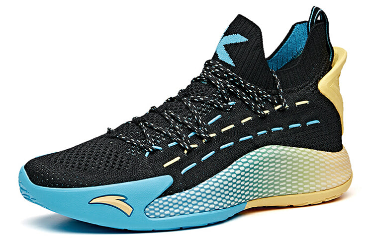 ANTA Klay Thompson 5 Low 'Black Blue Gold' 112021102-2
