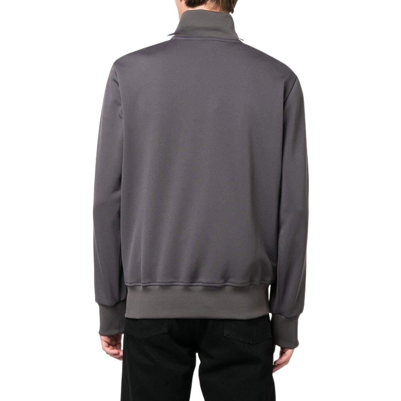 Palm Angels FW22 Classic Track Jacket 'Grey Off White' PMBD001F22FAB0020703