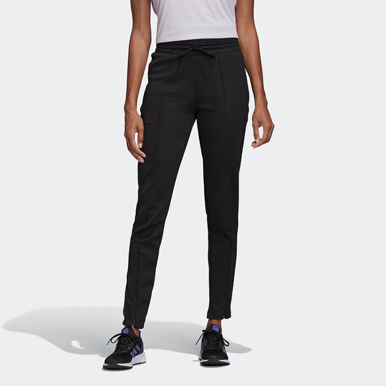 (WMNS) adidas High-Waisted Slim Pants 'Black' FP7971