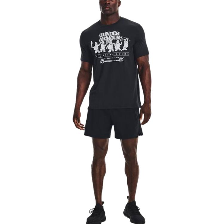 Under Armour Coach Sporting Goods T-shirt 'Black' 1376854-001