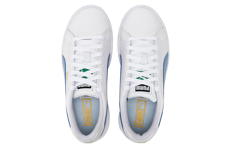 PUMA Unisex Match Star Low-Top Sneakers White/Blue 380204-09