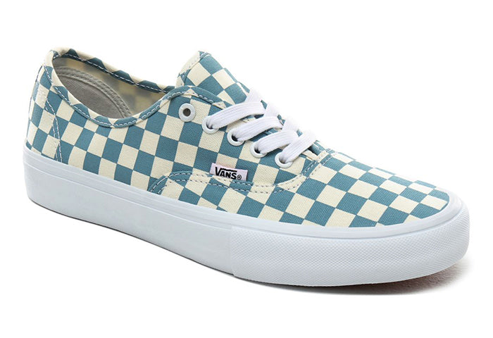 Vans CHECKERBOARD AUTHENTIC PRO Shoes Blue/White VN0A3479UYV