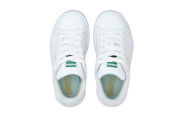 (PS) PUMA Basket Classic 21 'Triple White' 380570-01
