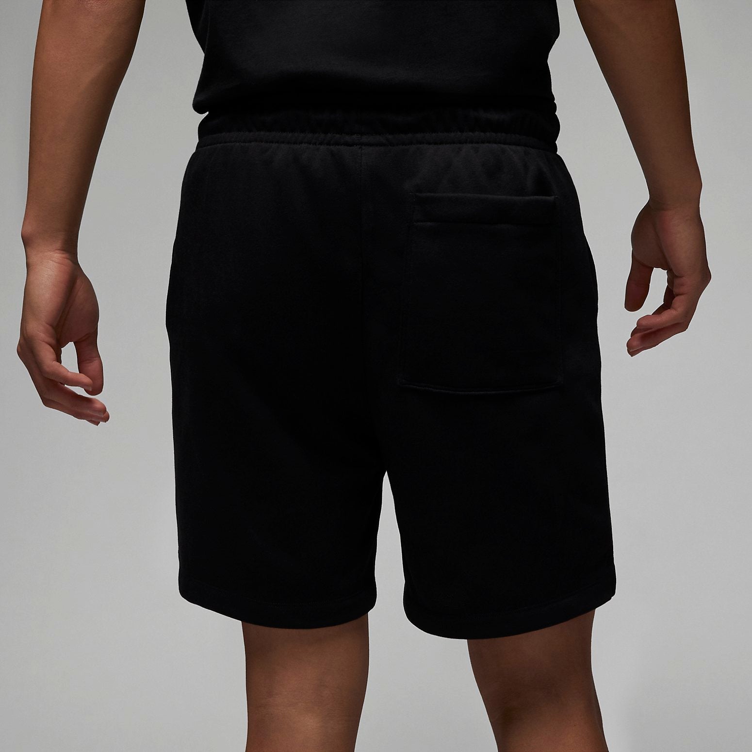 Nike Street Style Cotton Logo Shorts 'Black' DX9676-010