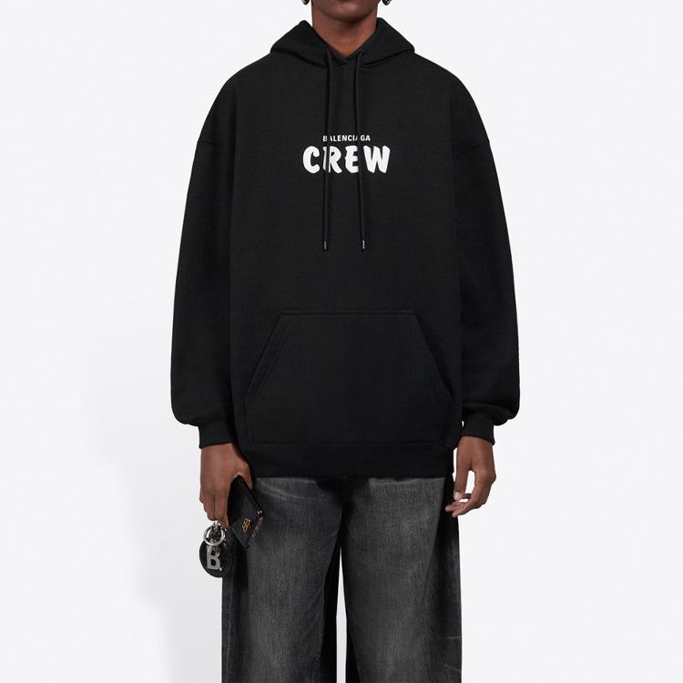Balenciaga Crew Printing Black 578135TIV751070