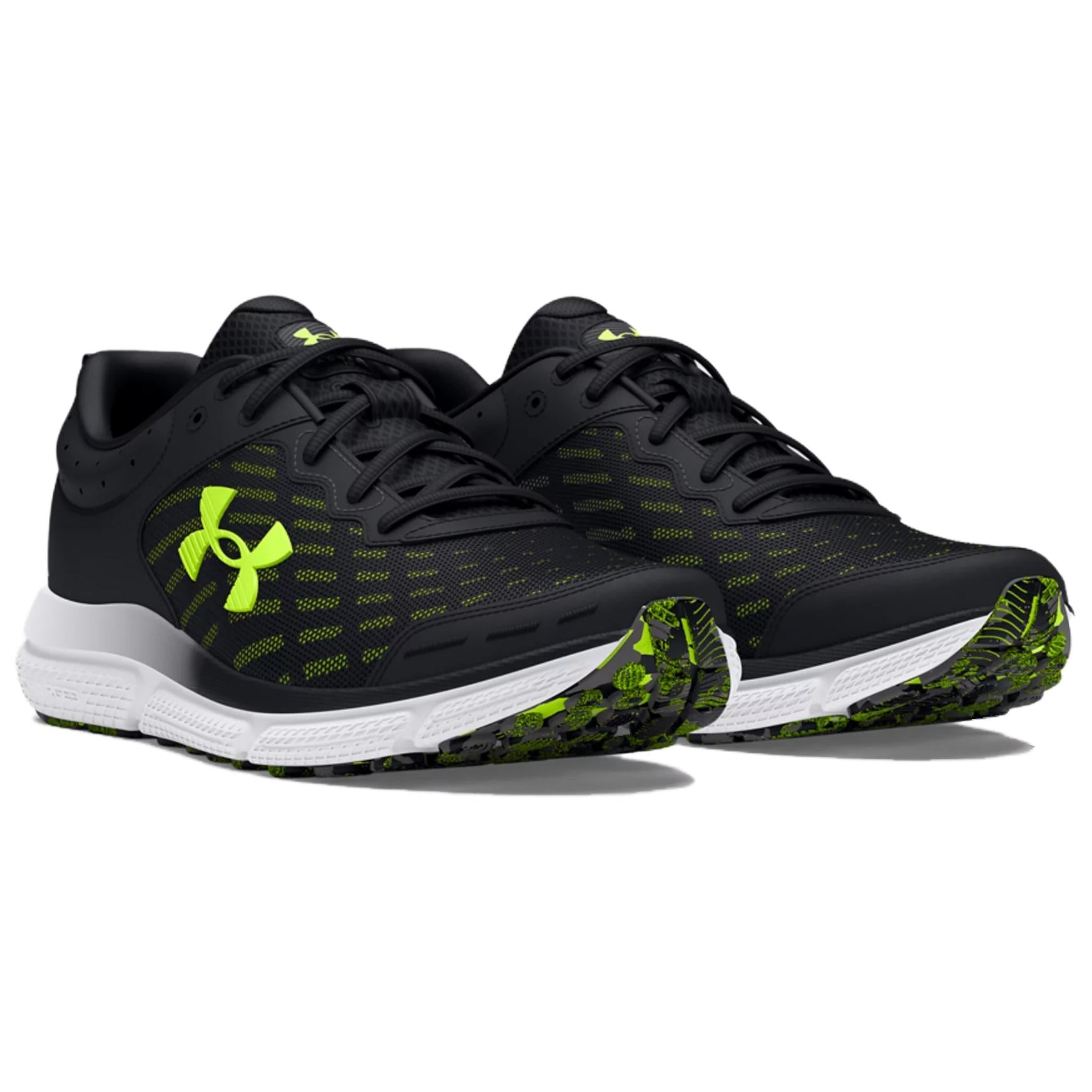 Under Armour Charged Assert 10 'Black High Vis Yellow' 3026175-007