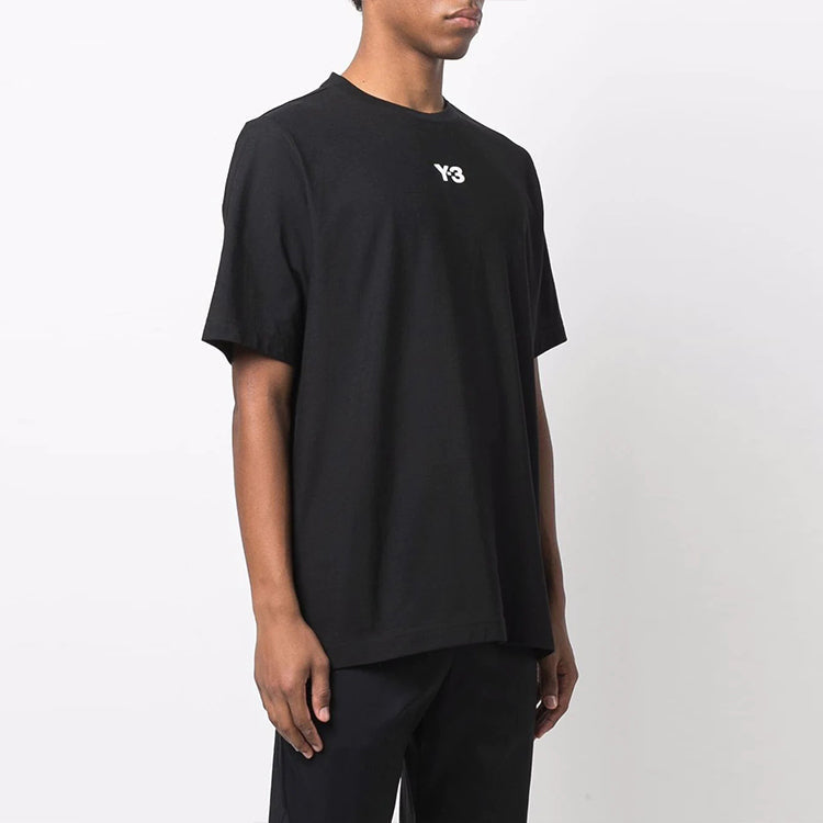 adidas Y-3 CH1 Short Sleeve Center Front Logo Tee 'Black' HG6091