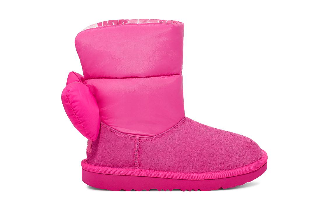 (GS) UGG Bailey Bow Maxi 'Pink' 1130756T-RCR