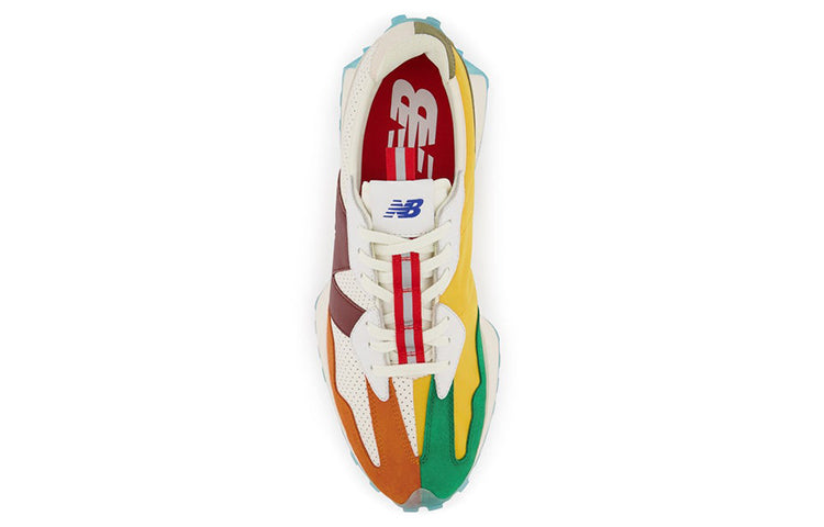 (WMNS) New Balance 327 'White Yellow Orange' WS327FCO